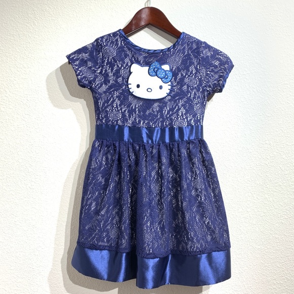 Hello Kitty Other - Hello Kitty by Sanrio | Soft Navy Lace Dress Sz M